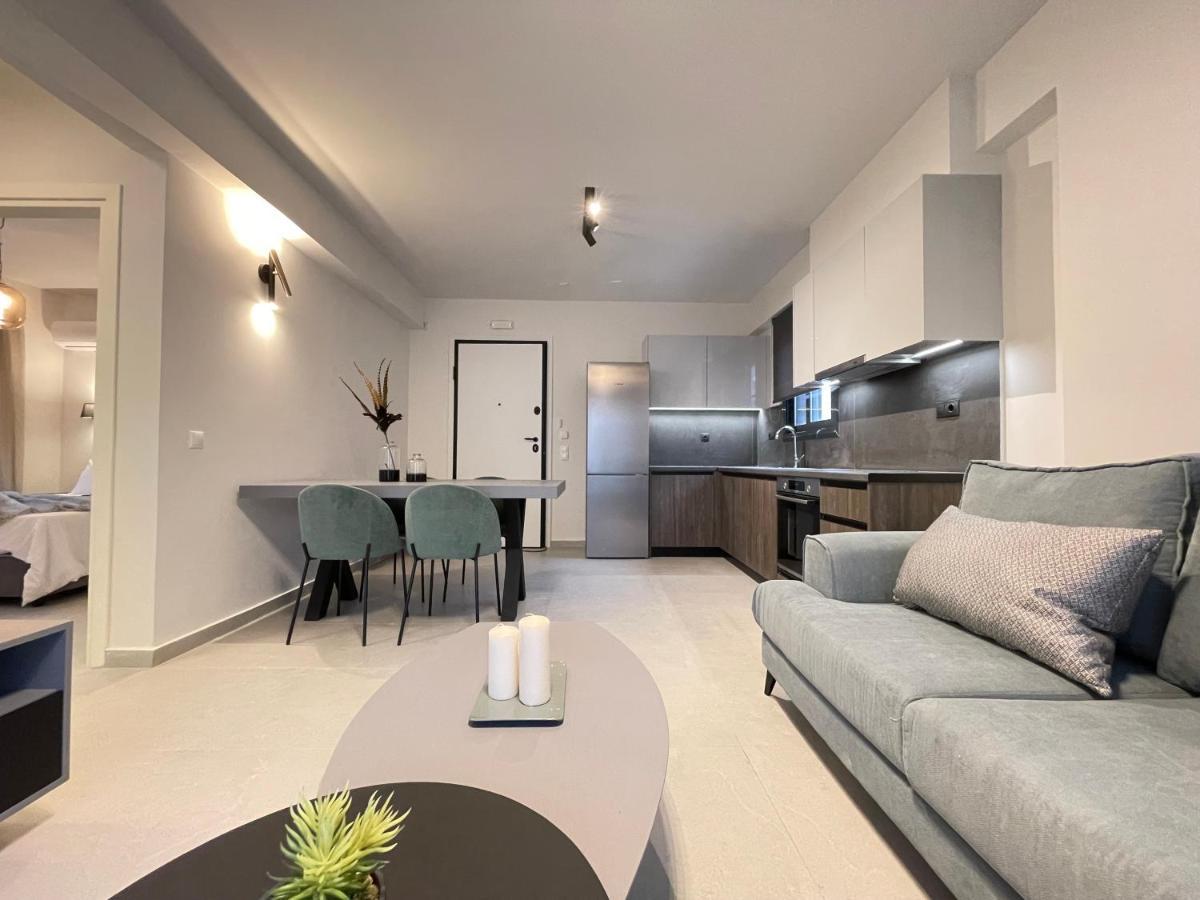 Gleaming Apartments Near Athens Metro Mall Exterior foto