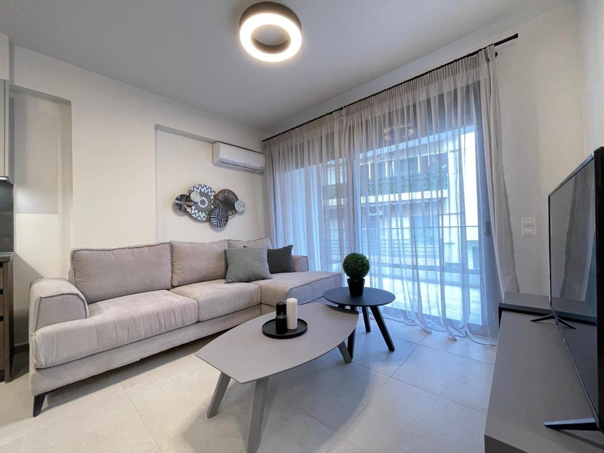 Gleaming Apartments Near Athens Metro Mall Exterior foto