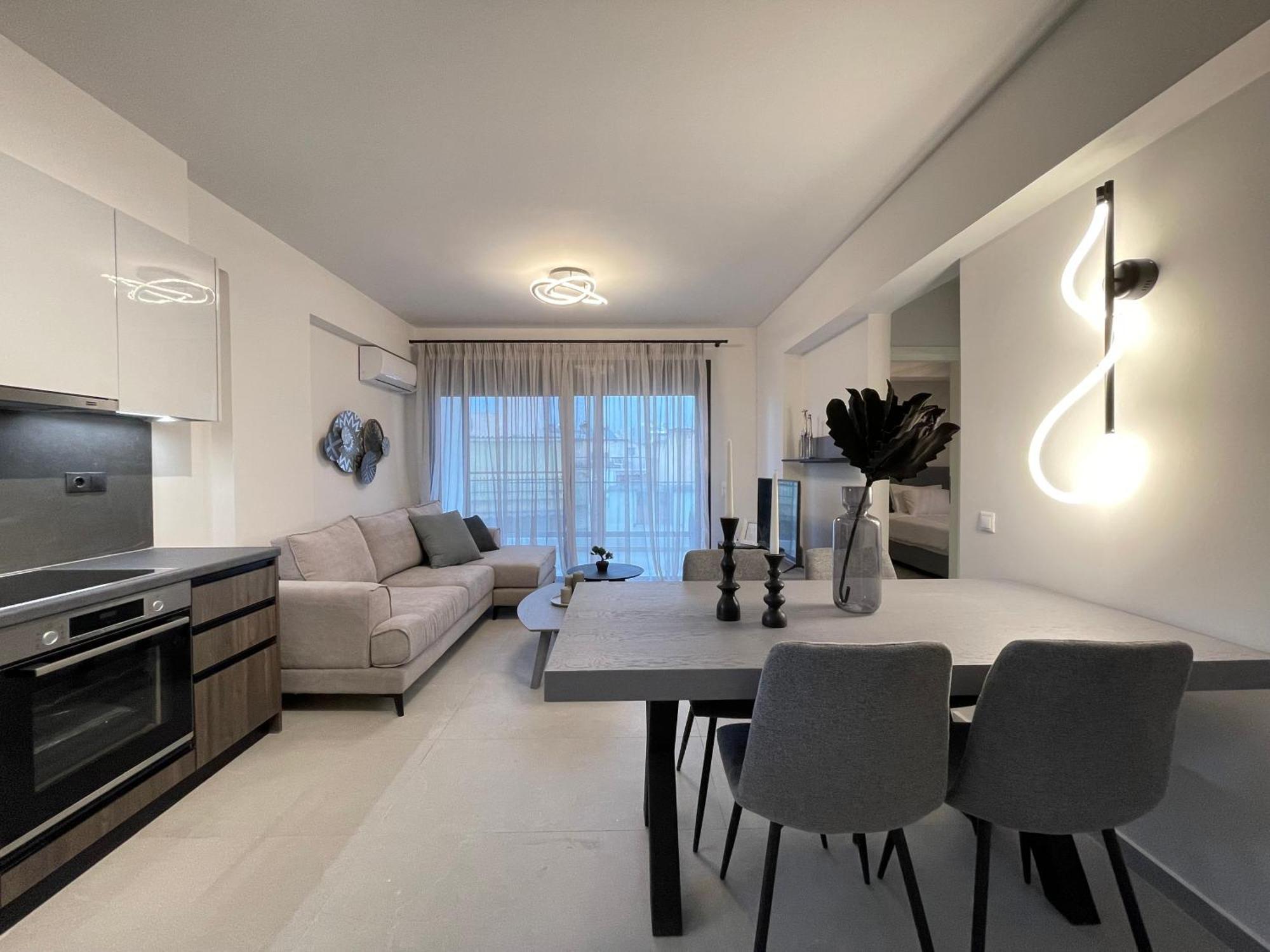 Gleaming Apartments Near Athens Metro Mall Exterior foto