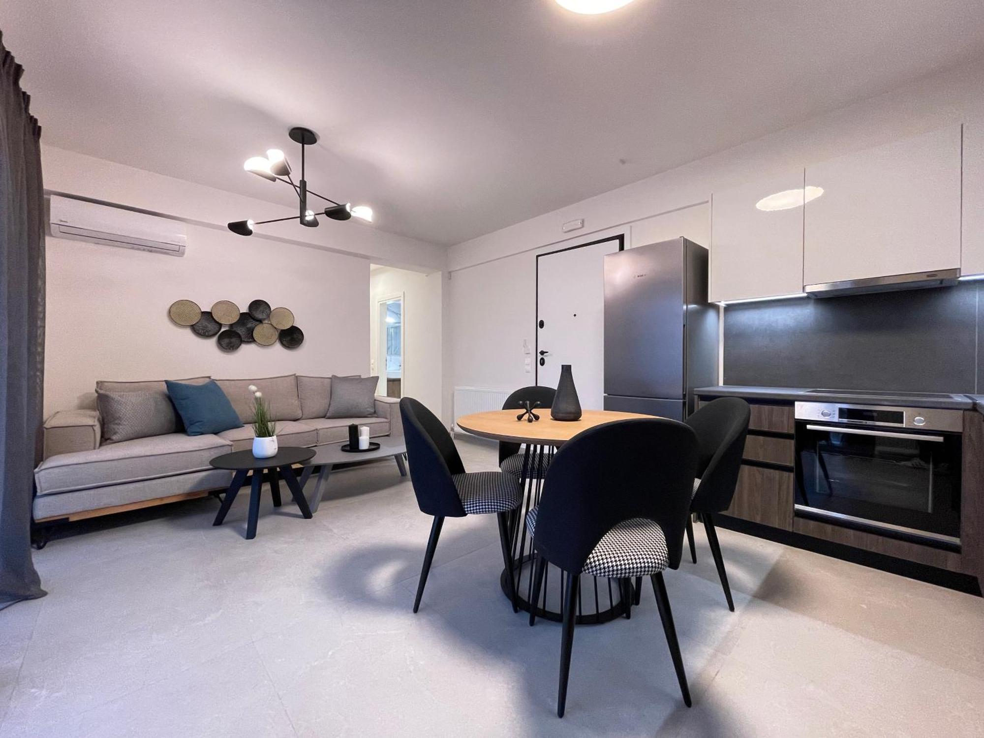 Gleaming Apartments Near Athens Metro Mall Exterior foto